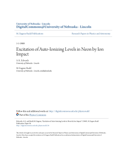Excitation of Auto-Ionizing Levels in Neon by Ion Impact