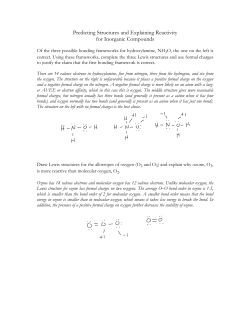 predicting structures and explaining reactivity for inorganic compounds