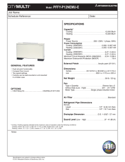 Model: PFFY-P12NEMU-E