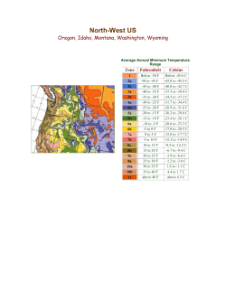 Planting Zone Charts - Rock Bottom Ranch Nursery