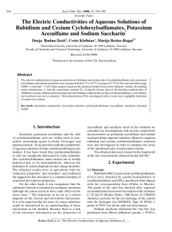 The Electric Conductivities of Aqueous Solutions of Rubidium and