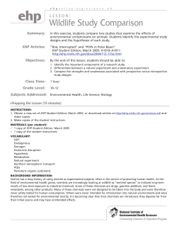 For Educators - NIEHS