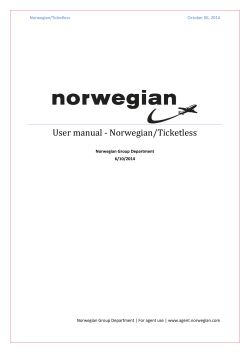 How to book a group booking with Norwegian