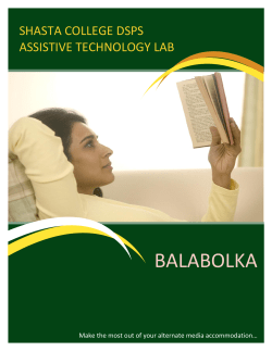 balabolka - Shasta College