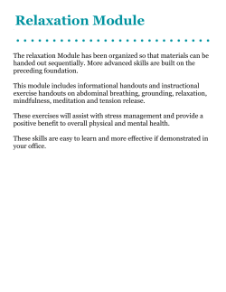 Relaxation Module
