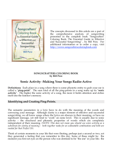 Sonic Activity -Making Your Songs Radio-Active