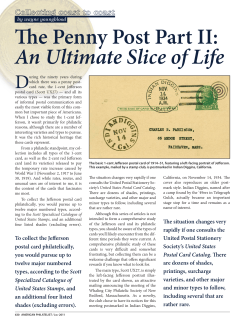The Penny Post Part II: An Ultimate Slice of Life