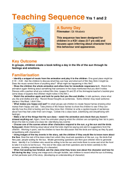 Animagine Teaching Sequence