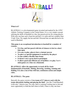 BLASTBALL is a developmental game invented and marked by the