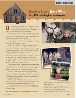 Old Sturbridge Village Magazine