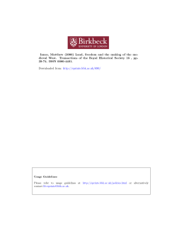 - BIROn - Birkbeck Institutional Research Online