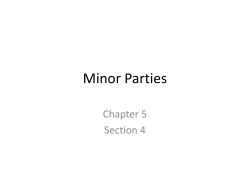 Minor Parties