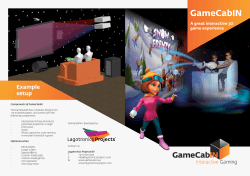 GameCabIN - Lagotronics Projects