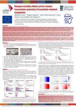 Delayed mortality effects cut the malaria transmission