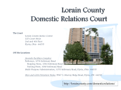 10/23/14 LC Juvenile Justice Court System