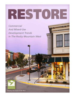 Commercial And Mixed-Use Development Trends In The Rocky