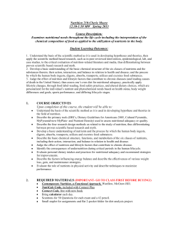Nutrition 210-Cherie Moore