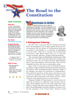 The Road to the Constitution