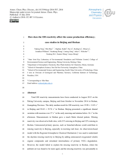 How does the OH reactivity affect the ozone production efficiency
