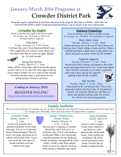 Crowder District Park