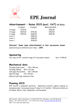 Advertisements - EPE Association