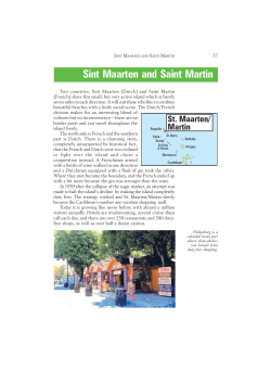 Sint Maarten and Saint Martin - complete diving guide to the caribbean
