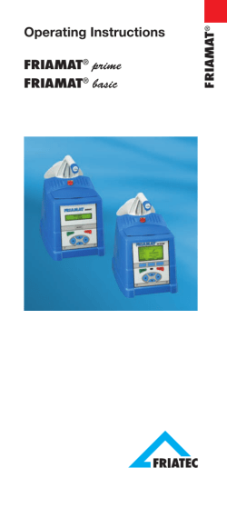 FRIAMAT prime, basic