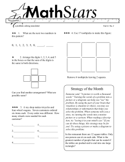 Strategy of the Month