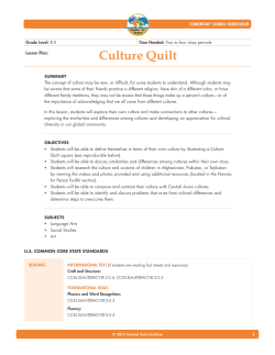 Culture Quilt