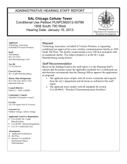 Salt Lake City Planning Commission Staff Report