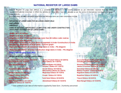 national register of large dams