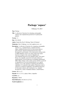 Package `aspace`