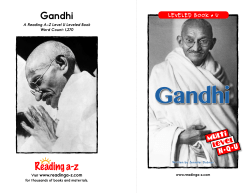 Gandhi - Stanley-Boyd Room 4-1