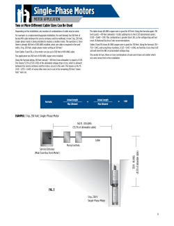 Single-Phase Motors