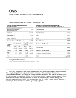Ohio - Chlorine Chemistry Council