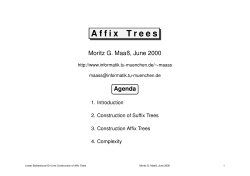 Affix Trees