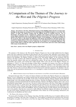 A Comparison of the Themes of The Journey to