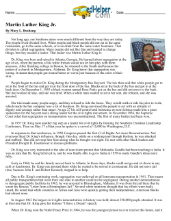 Martin Luther King Jr.