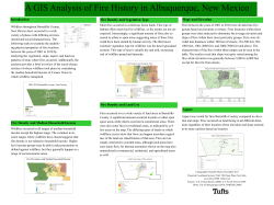 Fire History in Albuquerque, New Mexico