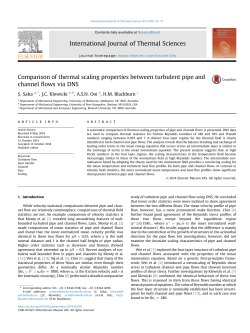 Comparison of thermal scaling properties between turbulent pipe
