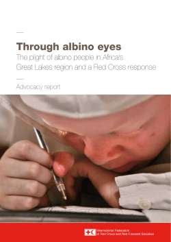 Through albino eyes