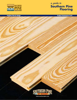 Southern Pine Flooring a guide to