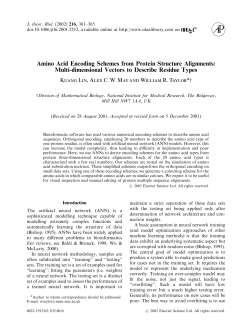 Amino Acid Encoding Schemes from Protein Structure
