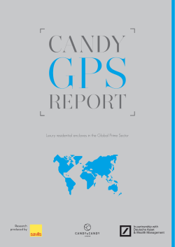 Luxury residential enclaves in the Global Prime Sector