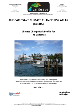 The Bahamas - M-Files Web - Caribbean Community Climate