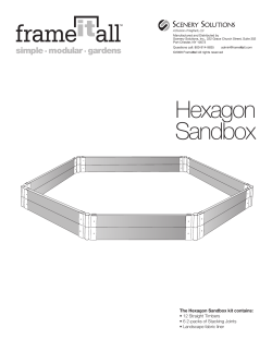 Hexagon Sandbox - The Home Depot