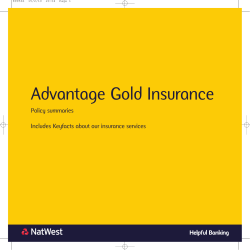 Advantage Gold Insurance
