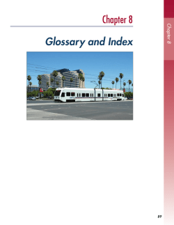 Glossary and Index