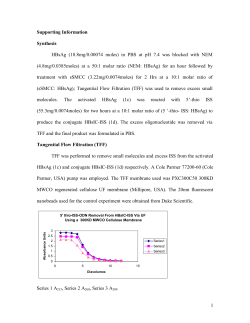 1 Supporting Information Synthesis HBsAg (18.8mg/0.00074 moles