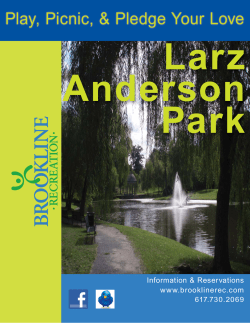Larz Anderson Park - Brookline Recreation